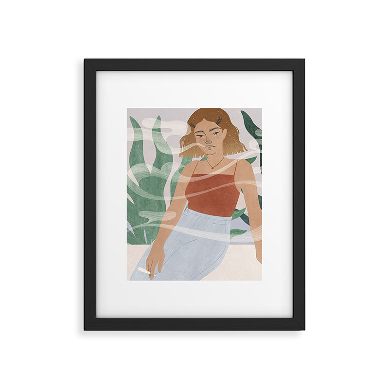 cali summer Framed Art Print Gallery Image 6