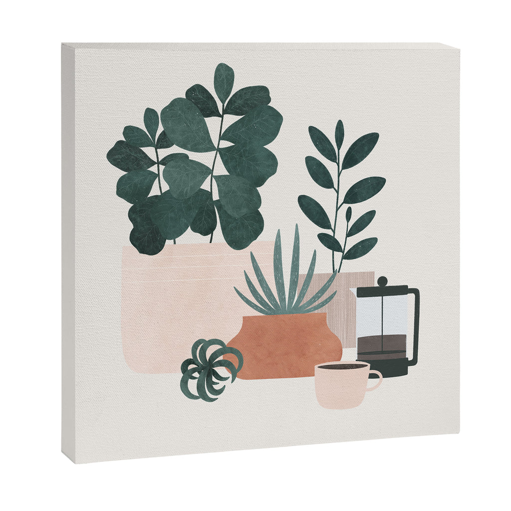 Coffee & Plants x The Sill Canvas Print Gallery Image 3