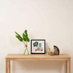 Coffee & Plants x The Sill Framed Canvas Print Gallery Image 3
