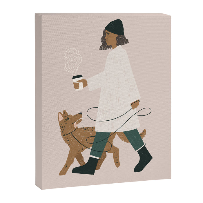 coffee + walkies Canvas Print Gallery Image 1