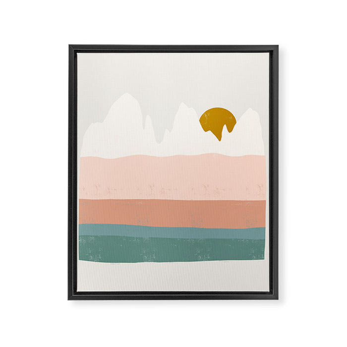desert shades Framed Canvas Print Gallery Image 1