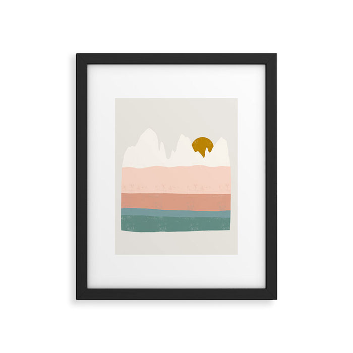 desert shades Framed Art Print Gallery Image 1