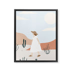 desert wandering Framed Canvas Print Gallery Image 8