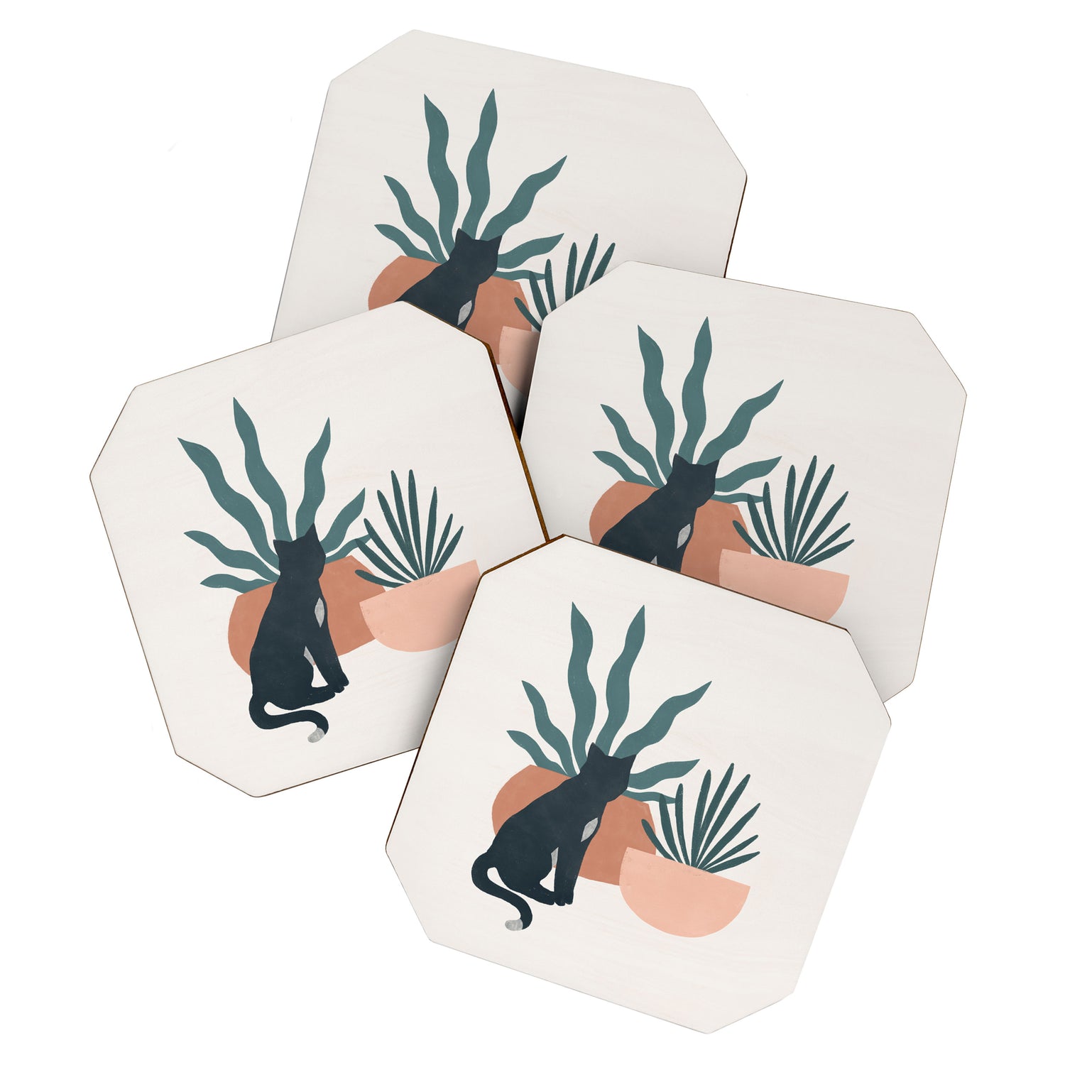flora and fauna Coaster Gallery Image 1