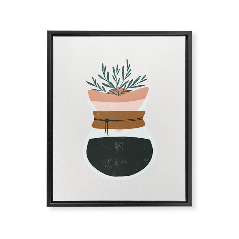 good coffee good life Framed Canvas Print Gallery Image 8