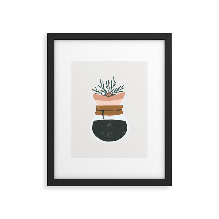 good coffee good life Framed Art Print Gallery Image 1