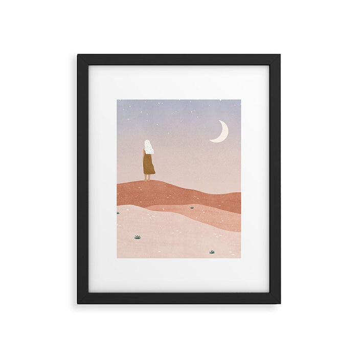 greet the dusk Framed Art Print Gallery Image 1