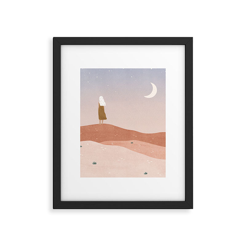 greet the dusk Framed Art Print Gallery Image 6