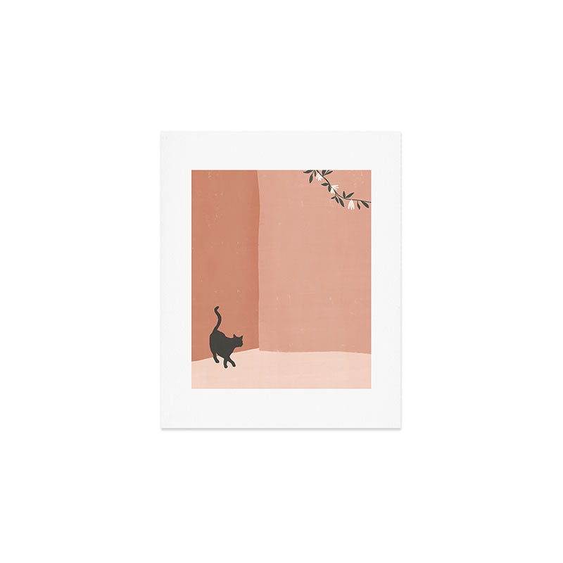 little visitor Art Print Gallery Image 1