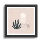 moonbeam desert Framed Art Print Gallery Image 1