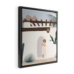 morning moment Framed Canvas Print Gallery Image 2