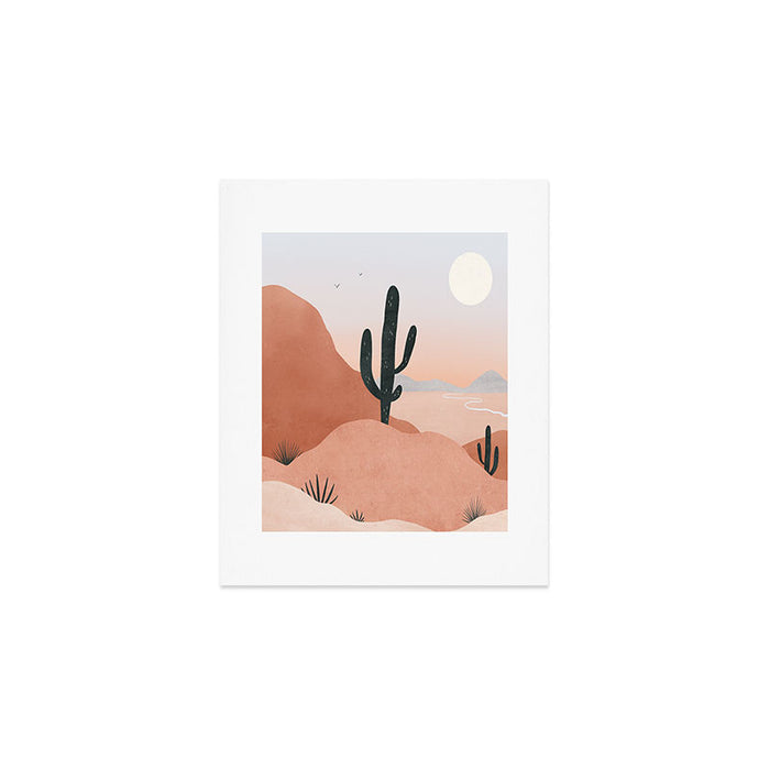 saguaro sunset Art Print Gallery Image 1