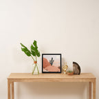 saguaro sunset Framed Canvas Print Gallery Image 3