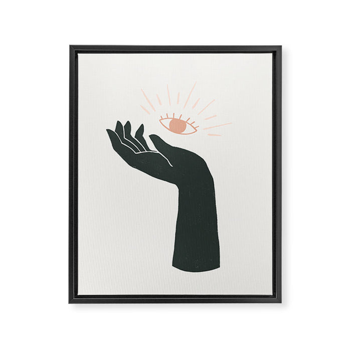 share your vision Framed Canvas Print Gallery Image 1