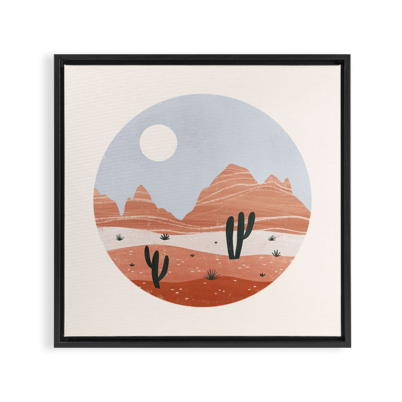 sierra estrella Framed Canvas Print Gallery Image 3