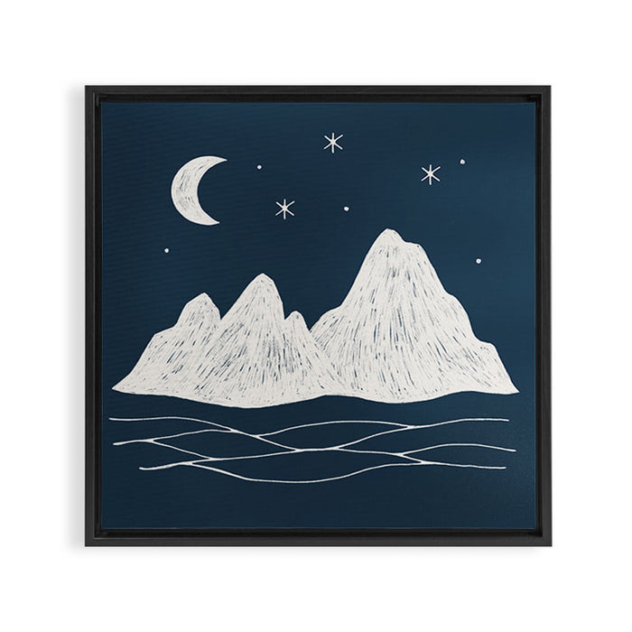 sonoran night Framed Canvas Print Gallery Image 1