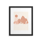 sonoran shapes Framed Art Print Gallery Image 6