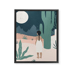 sonoran siren Framed Canvas Print Gallery Image 8