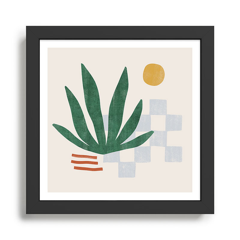 sunny feelings Framed Art Print Gallery Image 1