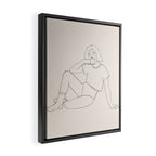take a sip Framed Canvas Print Gallery Image 2