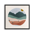 terra serena | 02 Framed Canvas Print Gallery Image 3