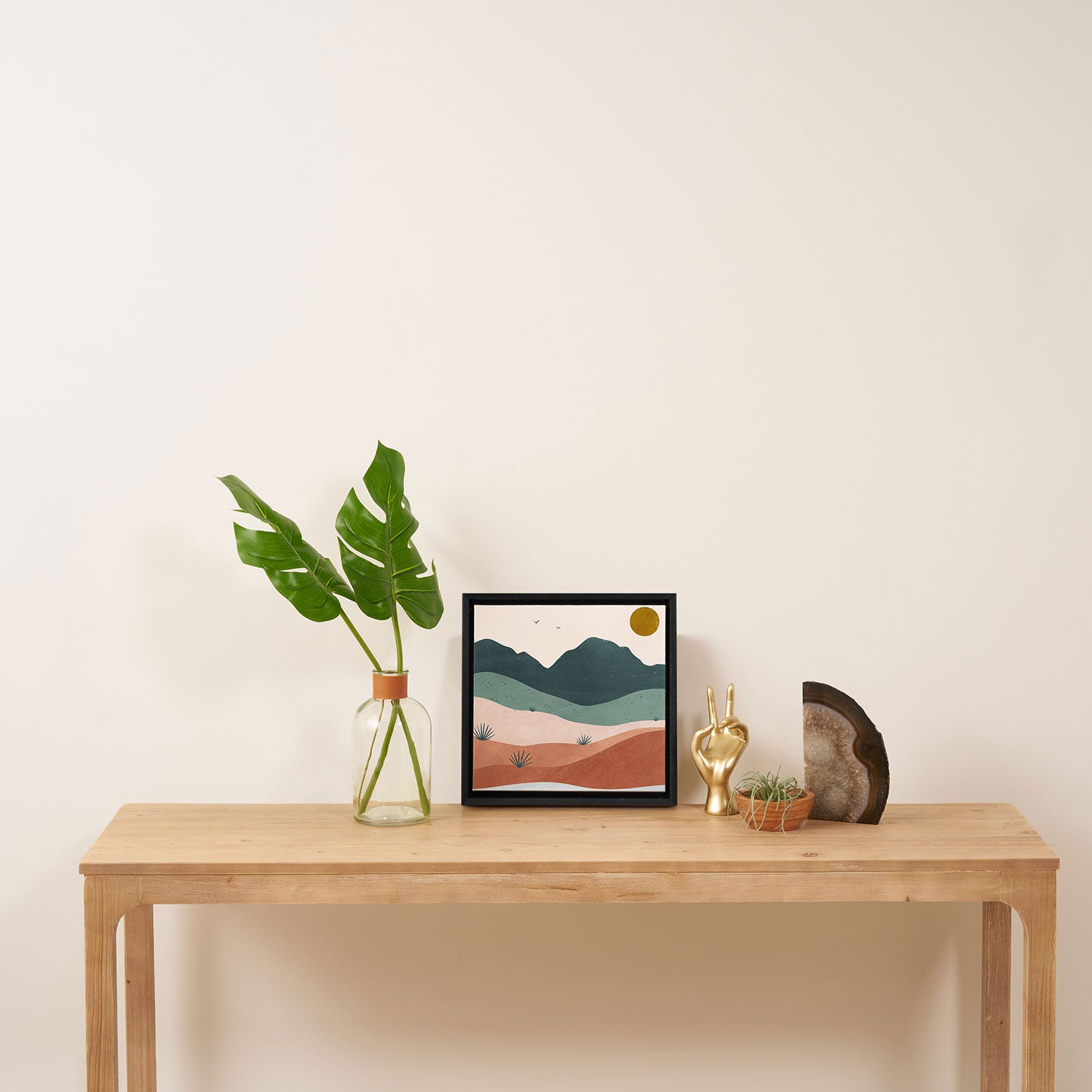 terra serena Framed Canvas Print Gallery Image 3