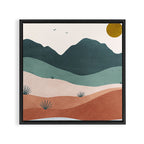 terra serena Framed Canvas Print Gallery Image 3
