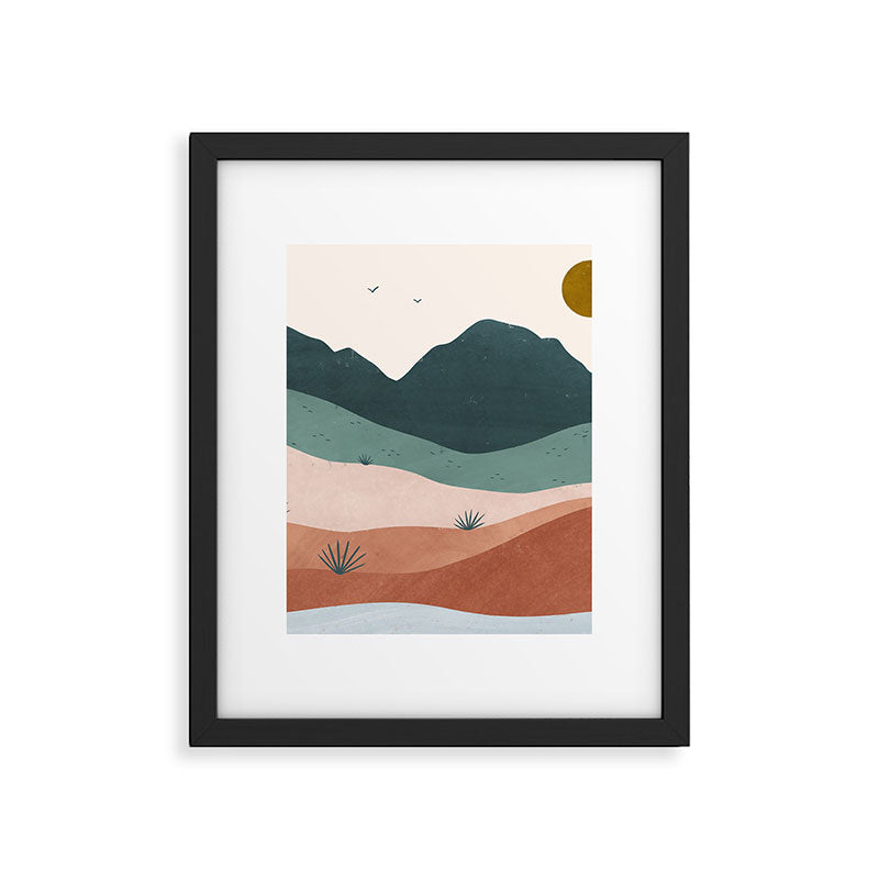 terra serena Framed Art Print Gallery Image 6