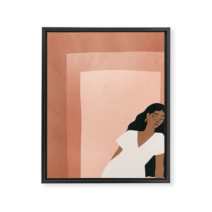 the doorway Framed Canvas Print Gallery Image 1