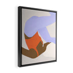 thinking pose Framed Canvas Print Gallery Image 2