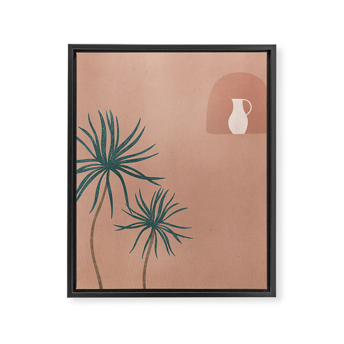 warm clay morning Framed Canvas Print Gallery Image 1