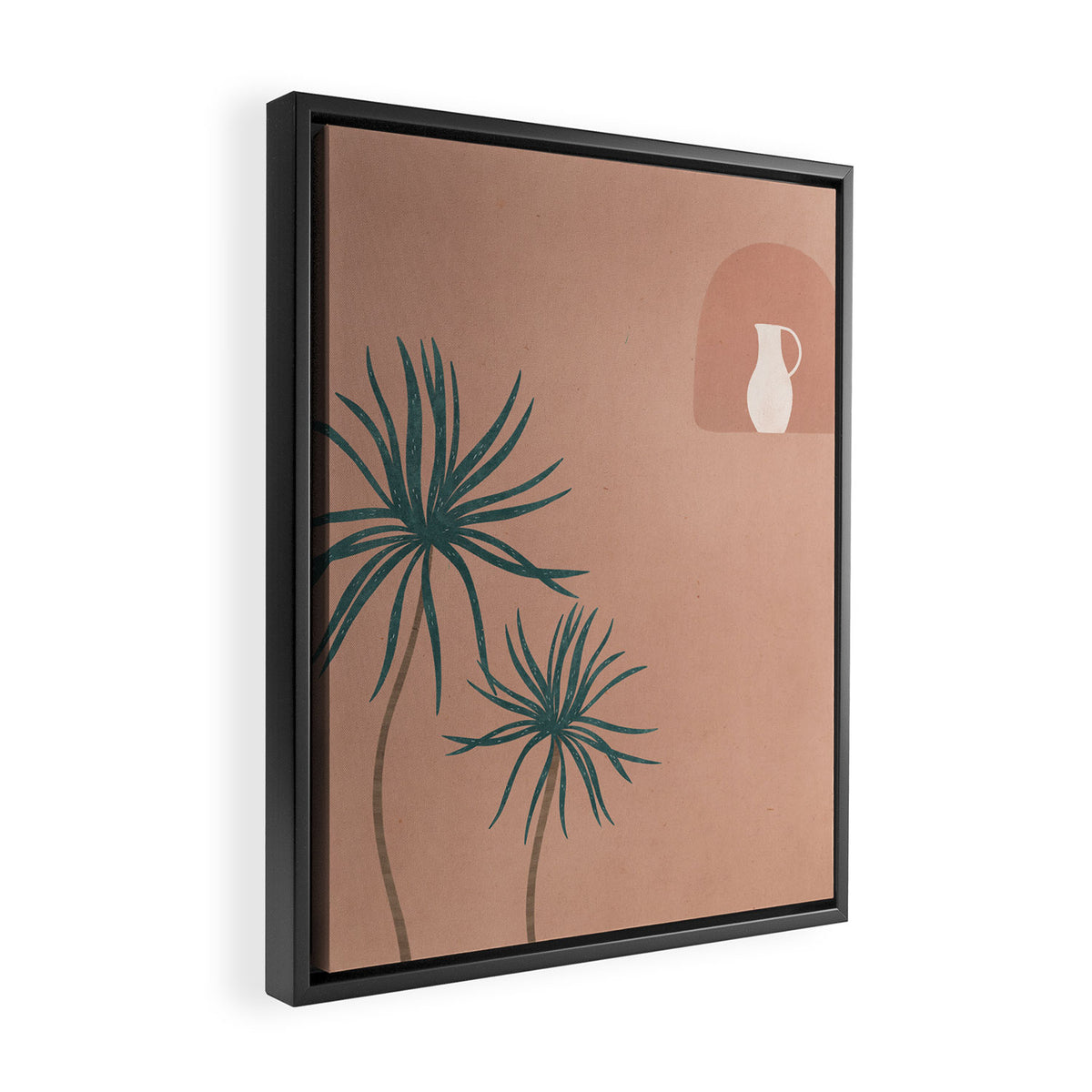 warm clay morning Framed Canvas Print Gallery Image 2