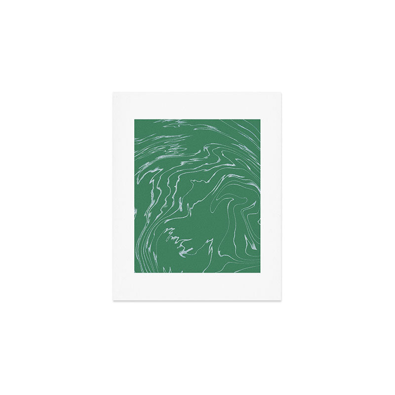 wavelength | green Art Print Gallery Image 1