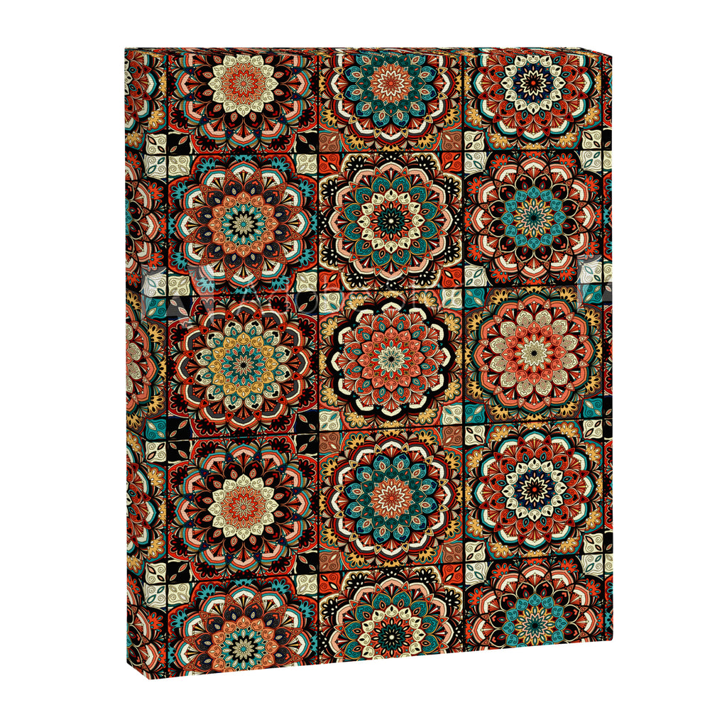 talavera mexican style pattern Canvas Print Gallery Image 8