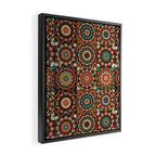 talavera mexican style pattern Framed Canvas Print Gallery Image 2