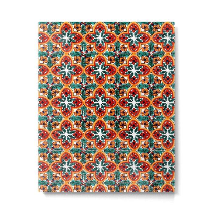 Talavera Mexican Tile Metal Print Gallery Image 1