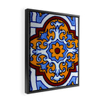talavera mexican tile Framed Canvas Print Gallery Image 2