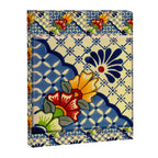 talavera mexican tile in blu Canvas Print Gallery Image 8