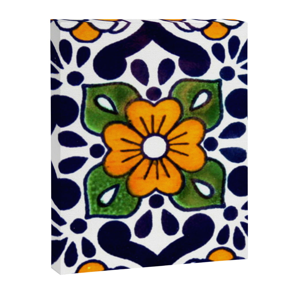 talavera mexican tile Canvas Print Gallery Image 8