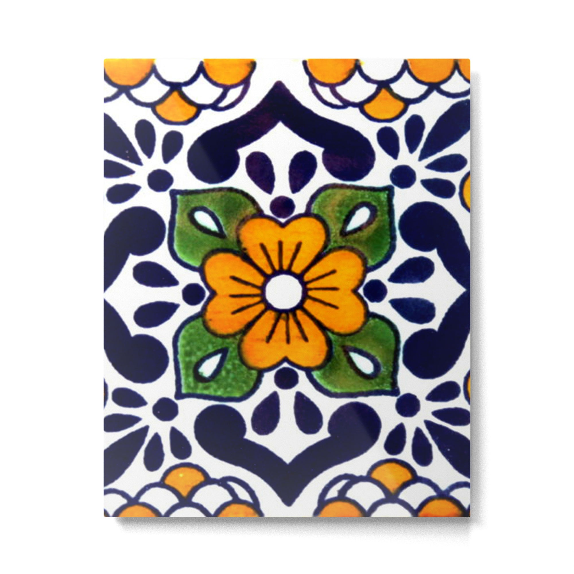 talavera mexican tile Metal Print Gallery Image 6