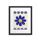 talavera mexican tile Framed Art Print Gallery Image 6