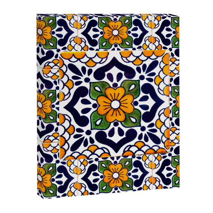 talavera mexican tile_4 Canvas Print Gallery Image 1