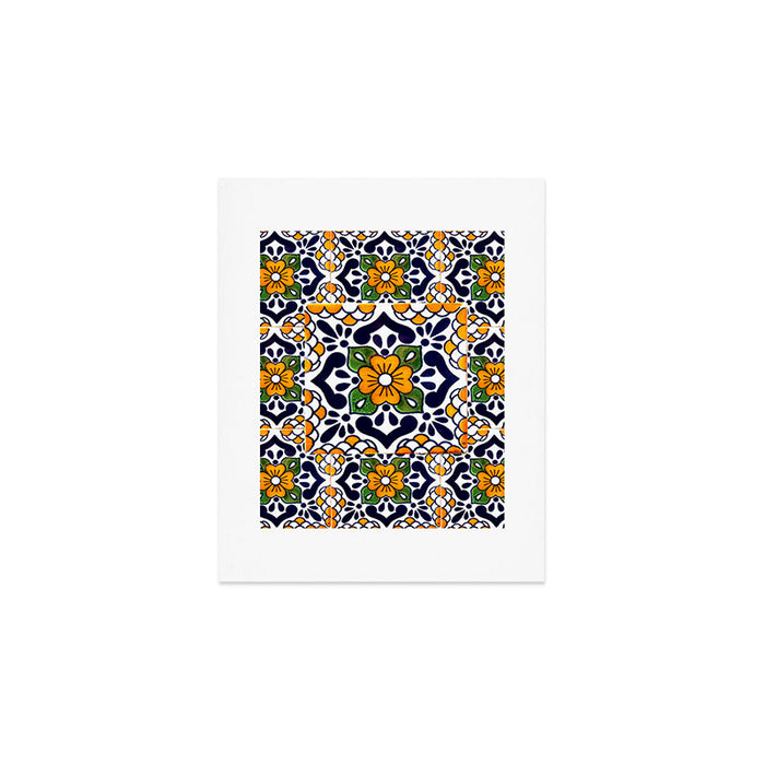 talavera mexican tile_4 Art Print Gallery Image 1