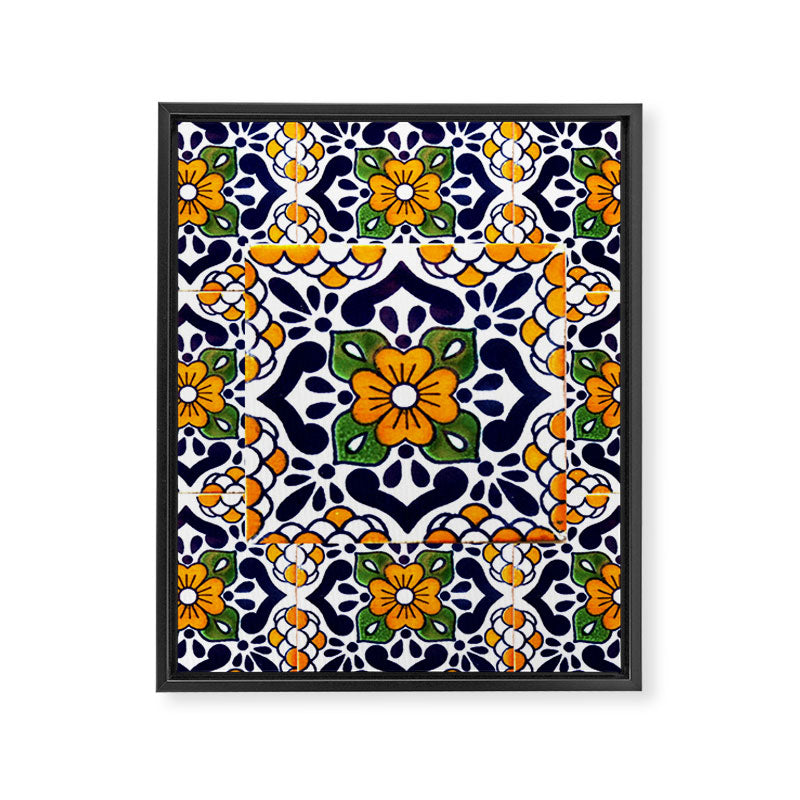 talavera mexican tile_4 Framed Canvas Print Gallery Image 8