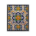 talavera mexican tile_4 Framed Canvas Print Gallery Image 8