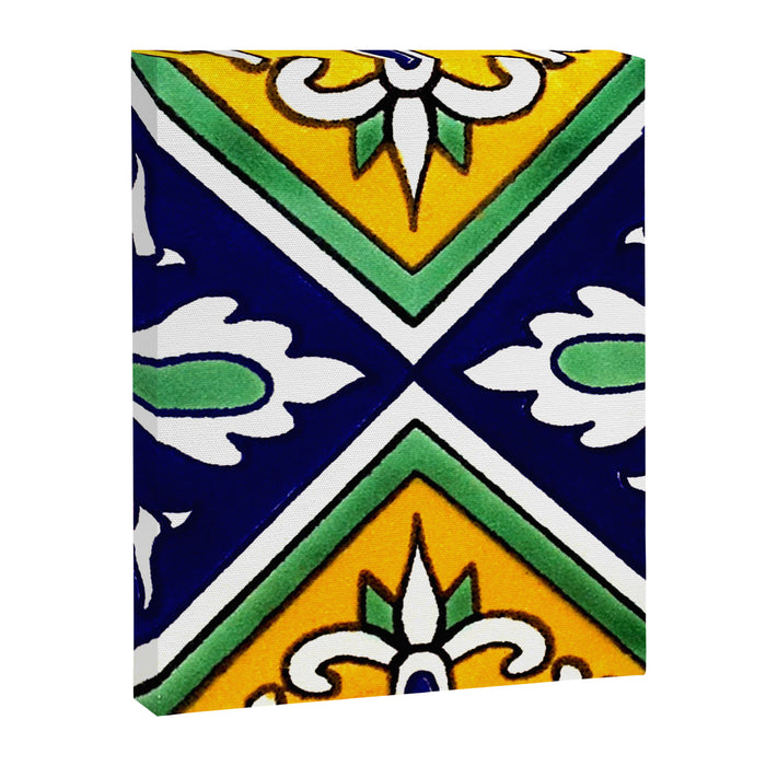 talaveramexican tile Canvas Print Gallery Image 1