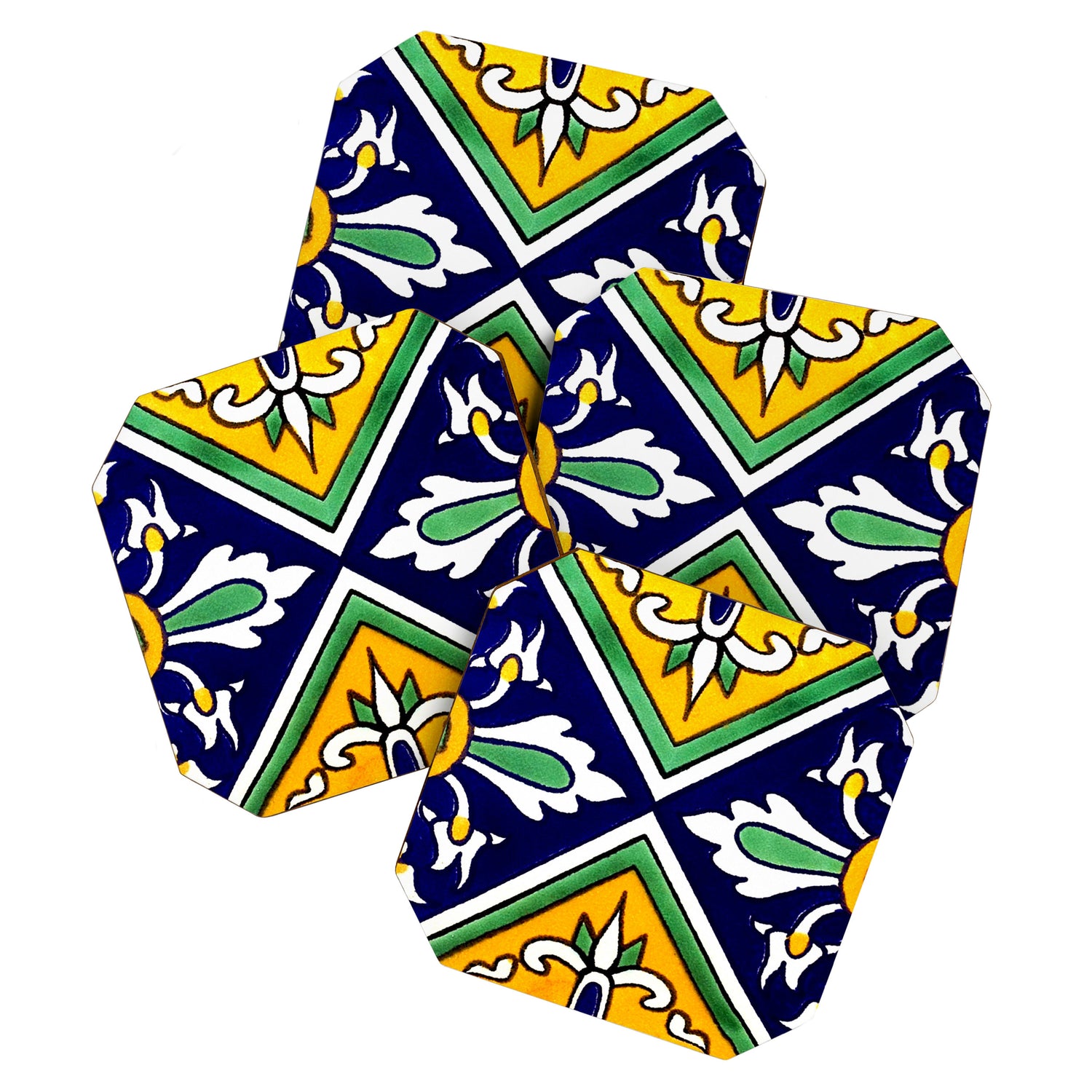 talaveramexican tile Coaster Gallery Image 1