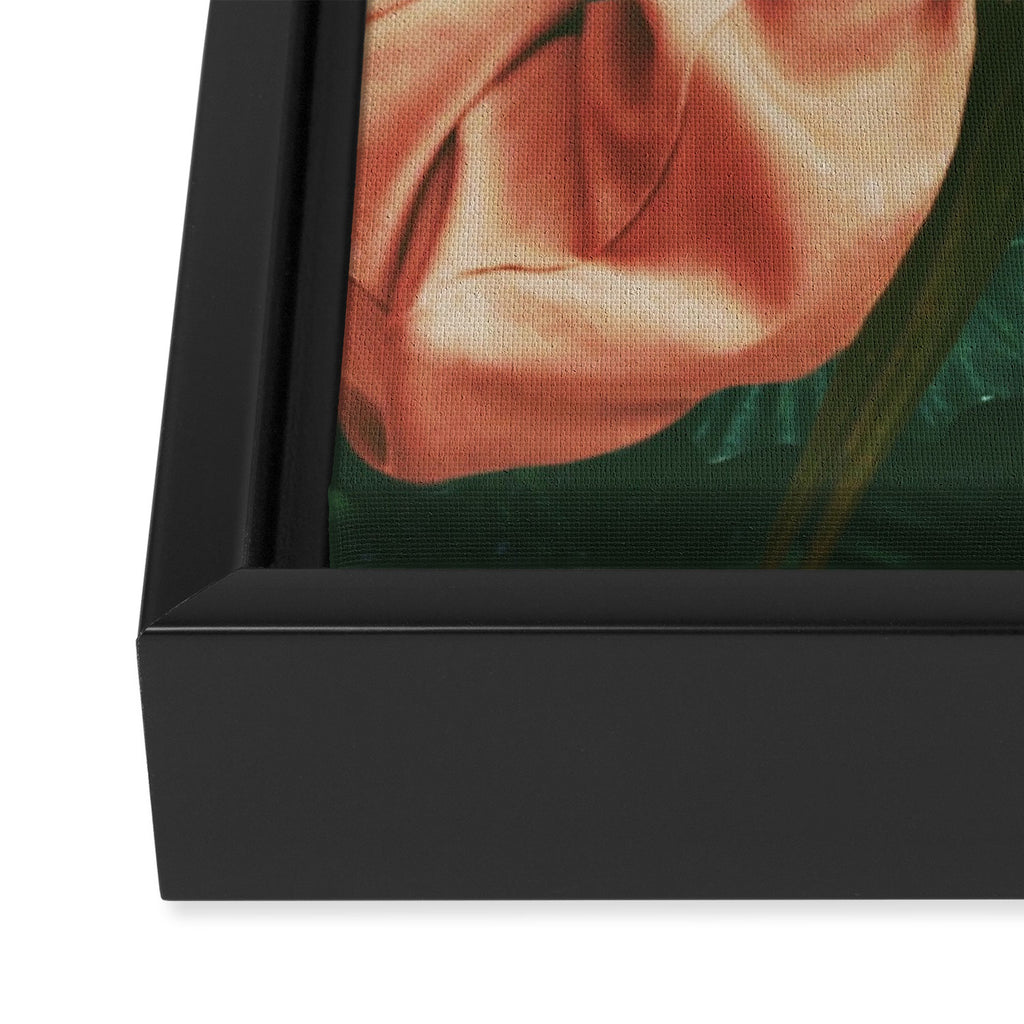 Palms Framed Canvas Print Gallery Image 3