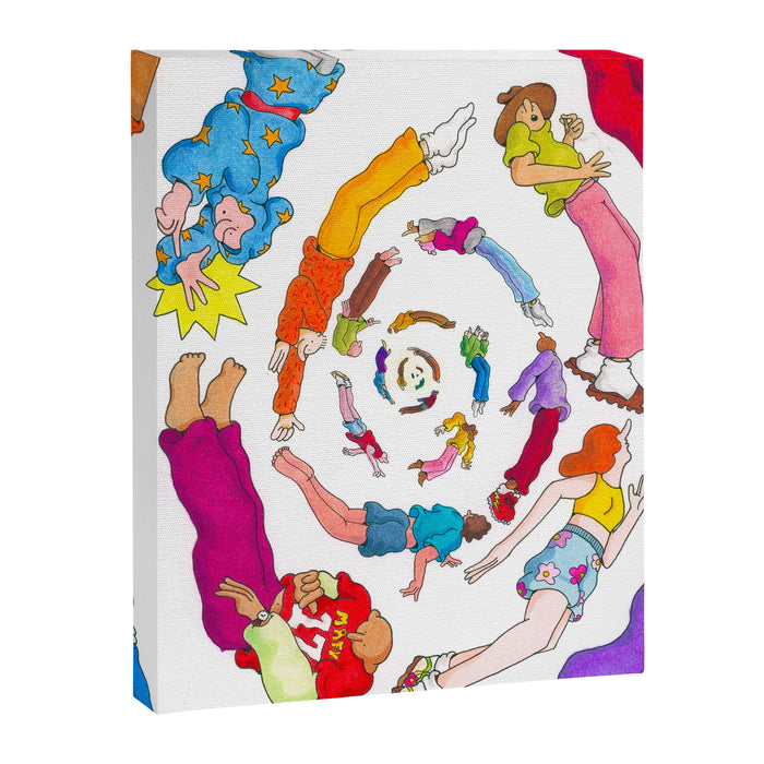 INFINITELY SPINNING Canvas Print Gallery Image 1