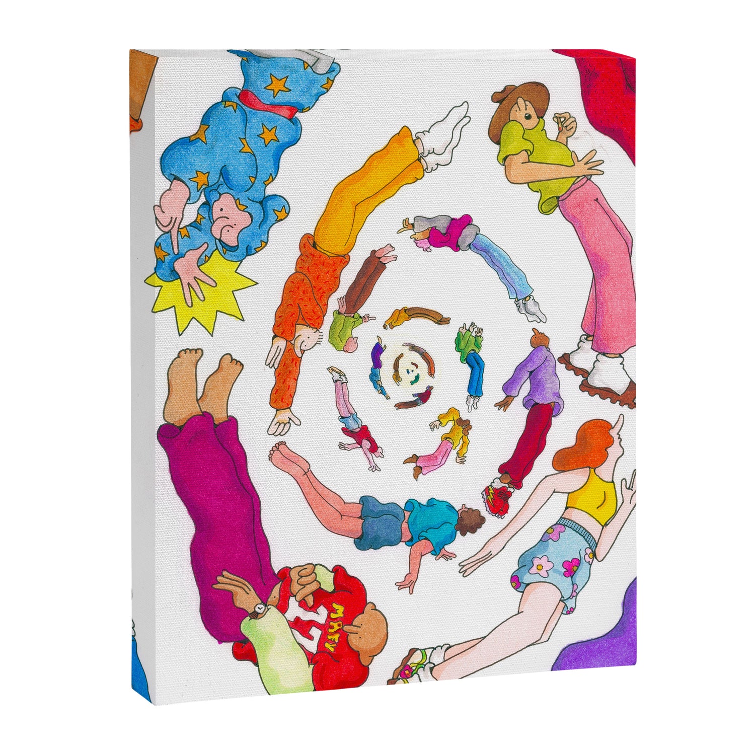 INFINITELY SPINNING Canvas Print Gallery Image 6